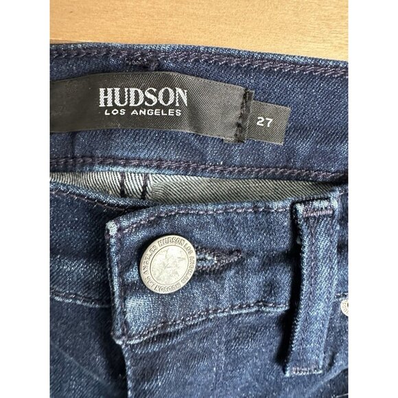 Hudson Skinny Jean Womens 27 Nico Blue Denim‎ Medium Wash - Picture 4 of 10